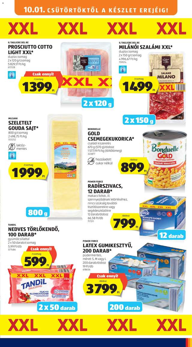 Új Aldi akciós újság 10.01.