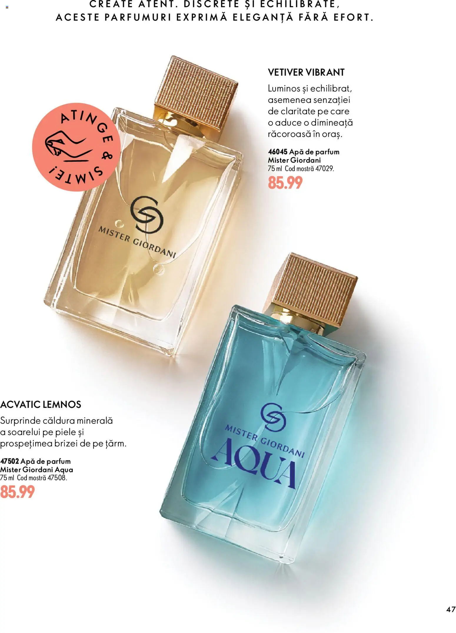 Previzualizarea de cataloage: Oriflame Oriflame Catalog 15 2026 valabil de la 11.11.2026 - Apă, Parfum, Aqua, Apă de parfum