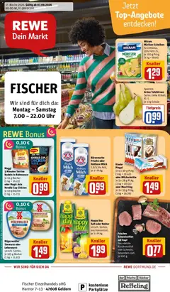 Vorschau von dem Prospekt des Geschäftes Rewe, gültig ab dem 07.09.2026