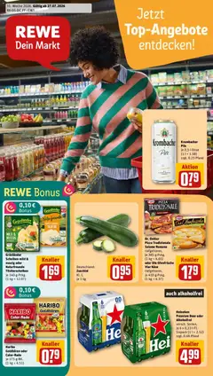 Vorschau von dem Prospekt des Geschäftes Rewe, gültig ab dem 27.07.2026