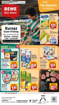 Vorschau von dem Prospekt des Geschäftes Rewe, gültig ab dem 07.09.2026