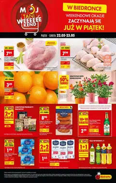 Pogląd gazetki "Biedronka gazetka - Tani weekend" ze sklepu Biedronka ważnej od 22.05.2026