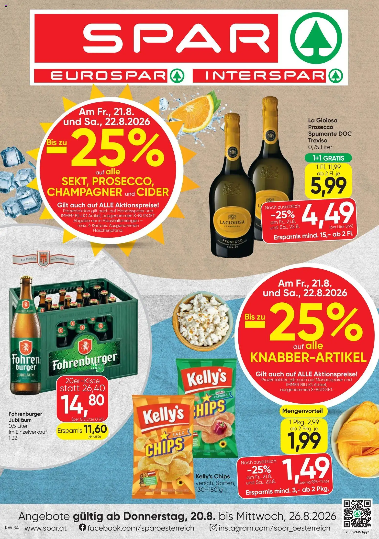 Vorschau der Angebote: Spar Spar - Flugblatt gültig ab 20.08.2026