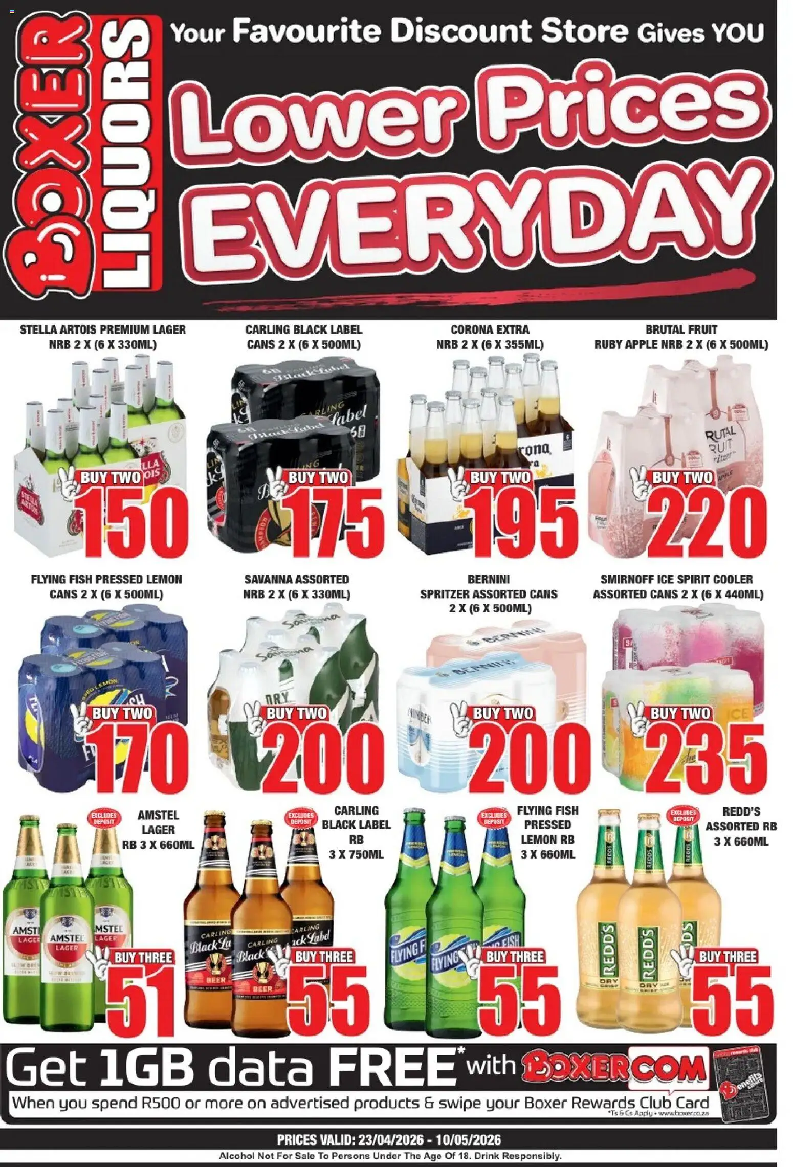 Preview of Boxer flyer valid from 23/04/2026
