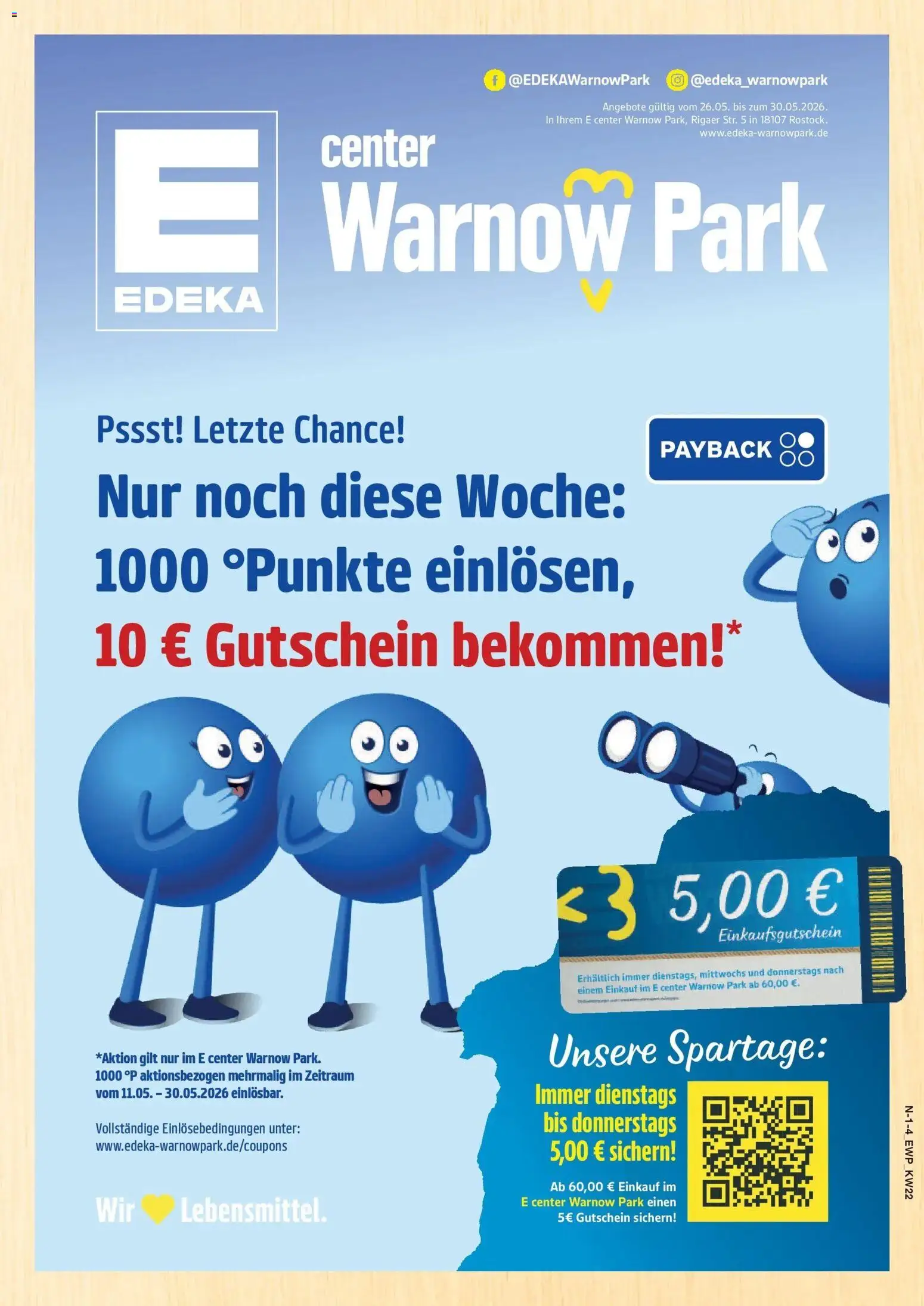 Vorschau von dem Prospekt des Geschäftes Edeka, gültig ab dem 26.05.2026