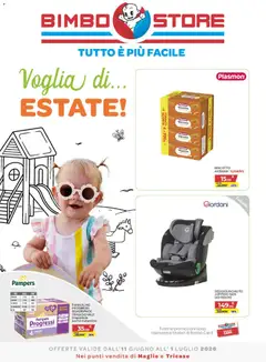 Anteprima dell'opuscolo Bimbo store volantino Maglie e Tricase dal negozio Bimbo store valido da 11/06/2026