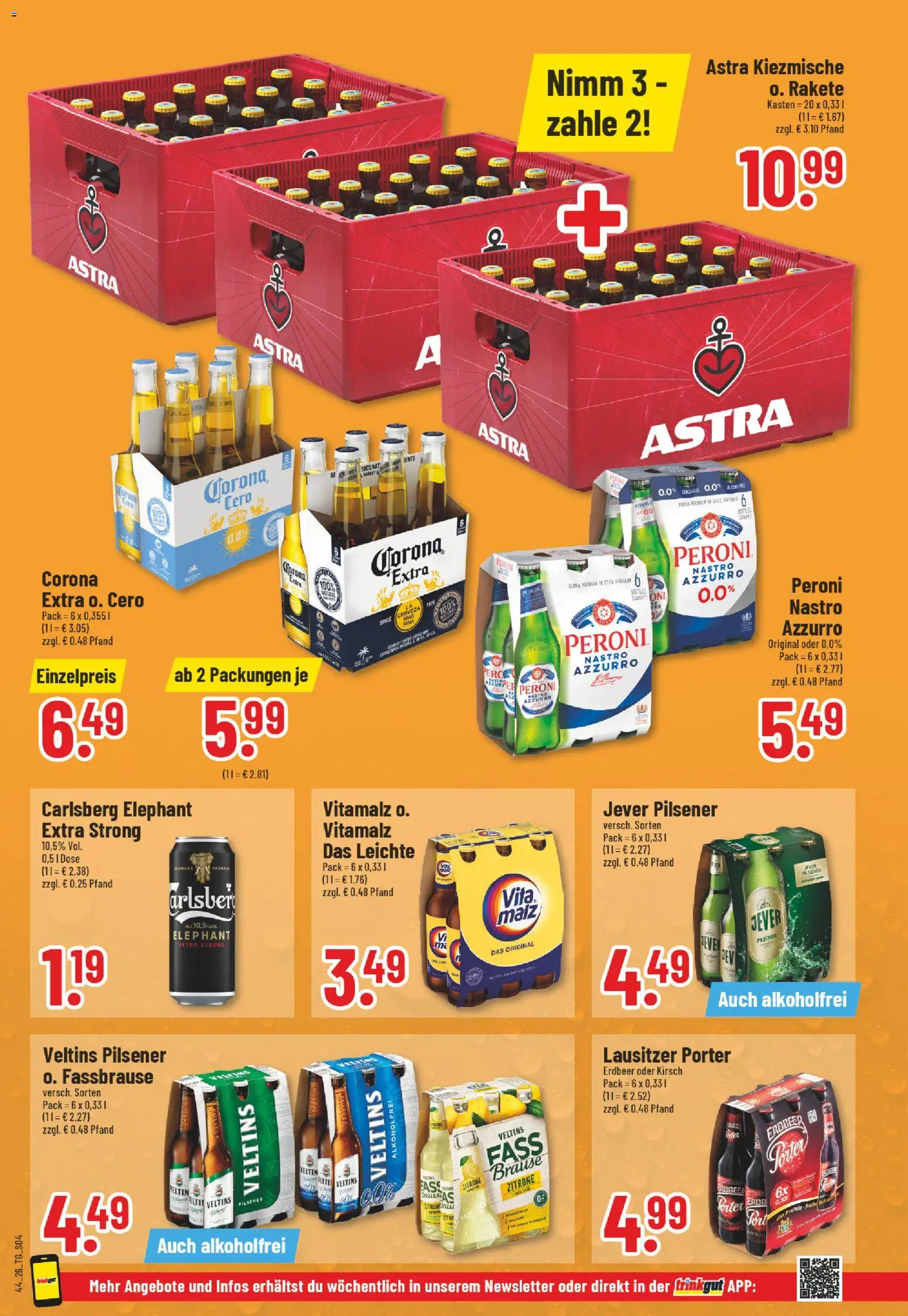 Vorschau von dem Prospekt des Geschäftes Trinkgut, gültig ab dem 26.10.2026