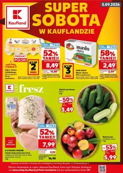 Pogląd gazetki "Kaufland gazetka - Super sobota" ze sklepu Kaufland ważnej od 05.09.2026