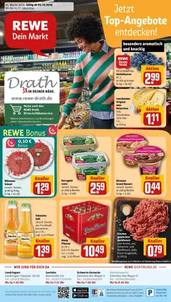 Vorschau von dem Prospekt des Geschäftes Rewe, gültig ab dem 05.10.2026
