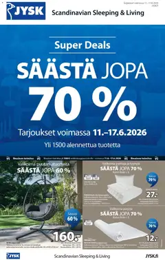 Kaupan JYSK JYSK tarjoukset esikatselu, voimassa 11/06/2026