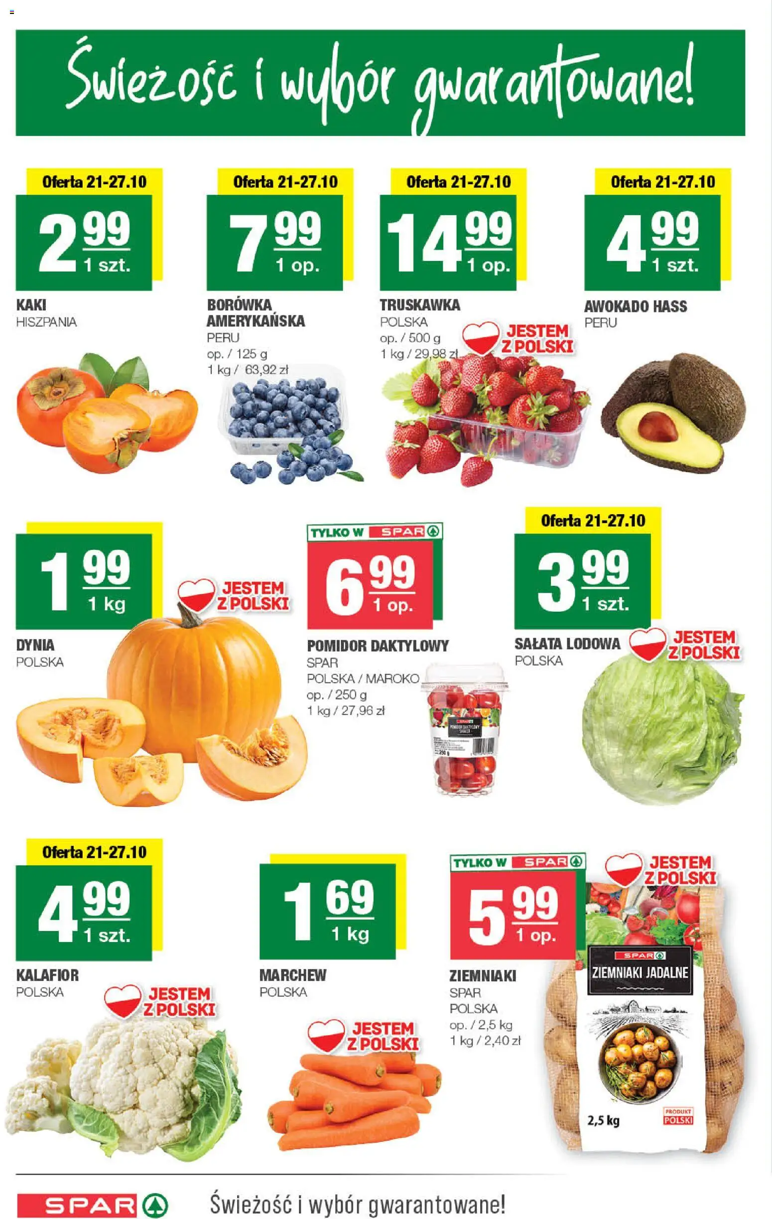 Pogląd gazetki "Spar gazetka" ze sklepu Spar ważnej od 21.10.2026