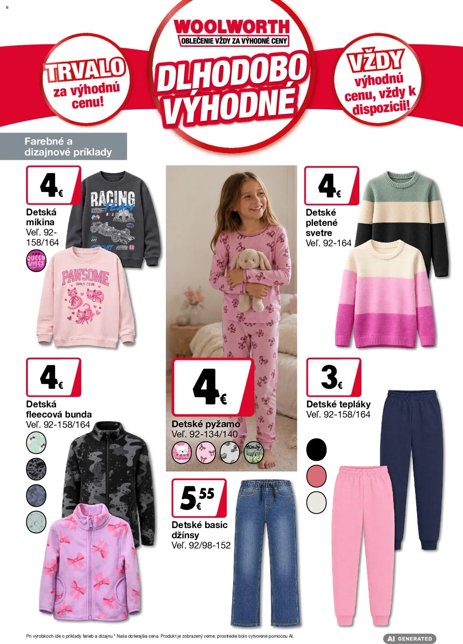 Náhľad Woolworth letáku platného od 09.10.2026 - Mikina, Bunda, Pyžamo
