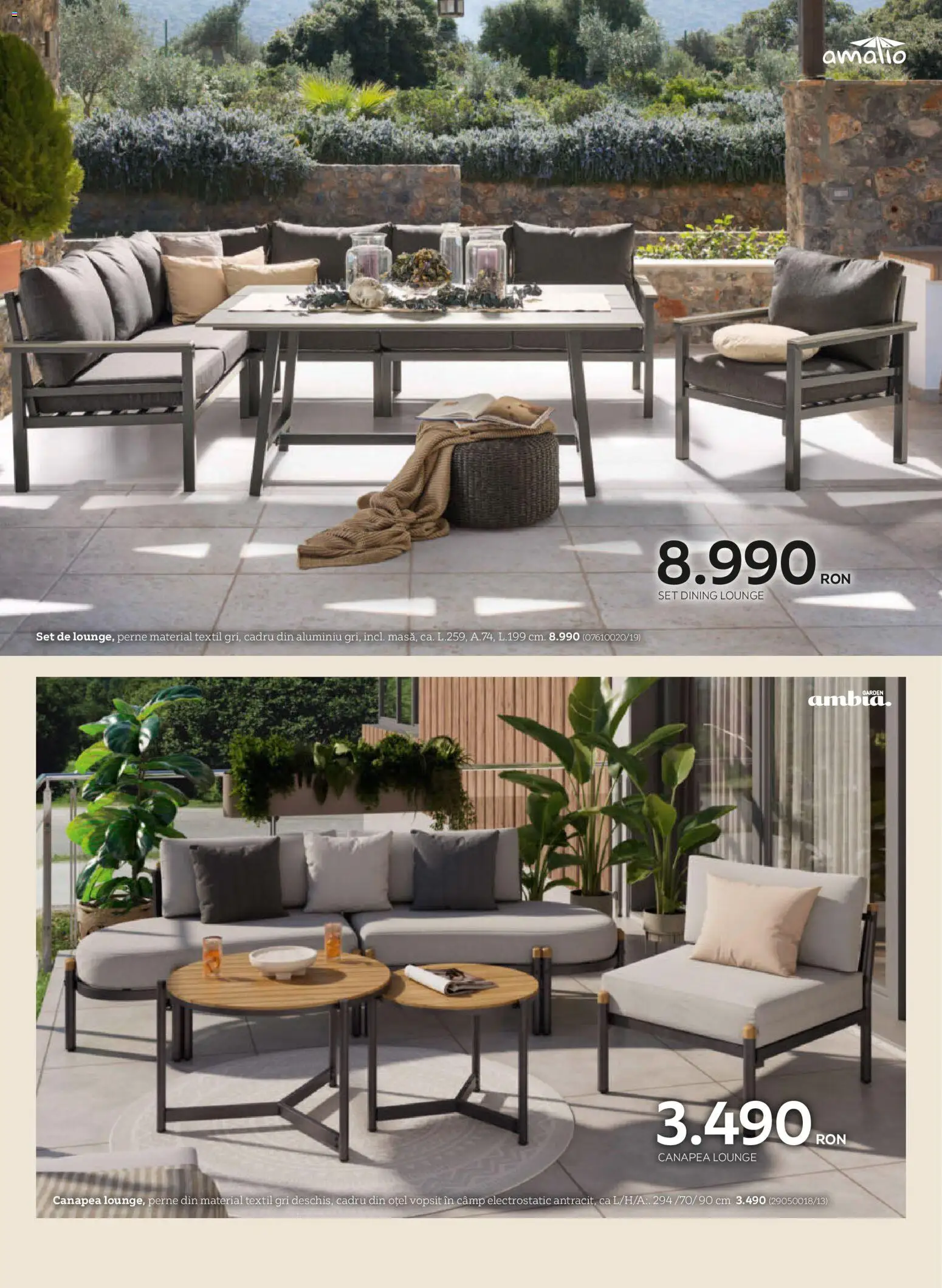 Previzualizarea de cataloage: XXXLutz XXXLutz Catalog grădină valabil de la 09.03.2026 - Canapea, Perne