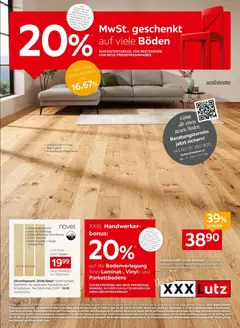 Vorschau der Angebote: XXXLutz XXXLutz 20% gültig ab 01.10.2026
