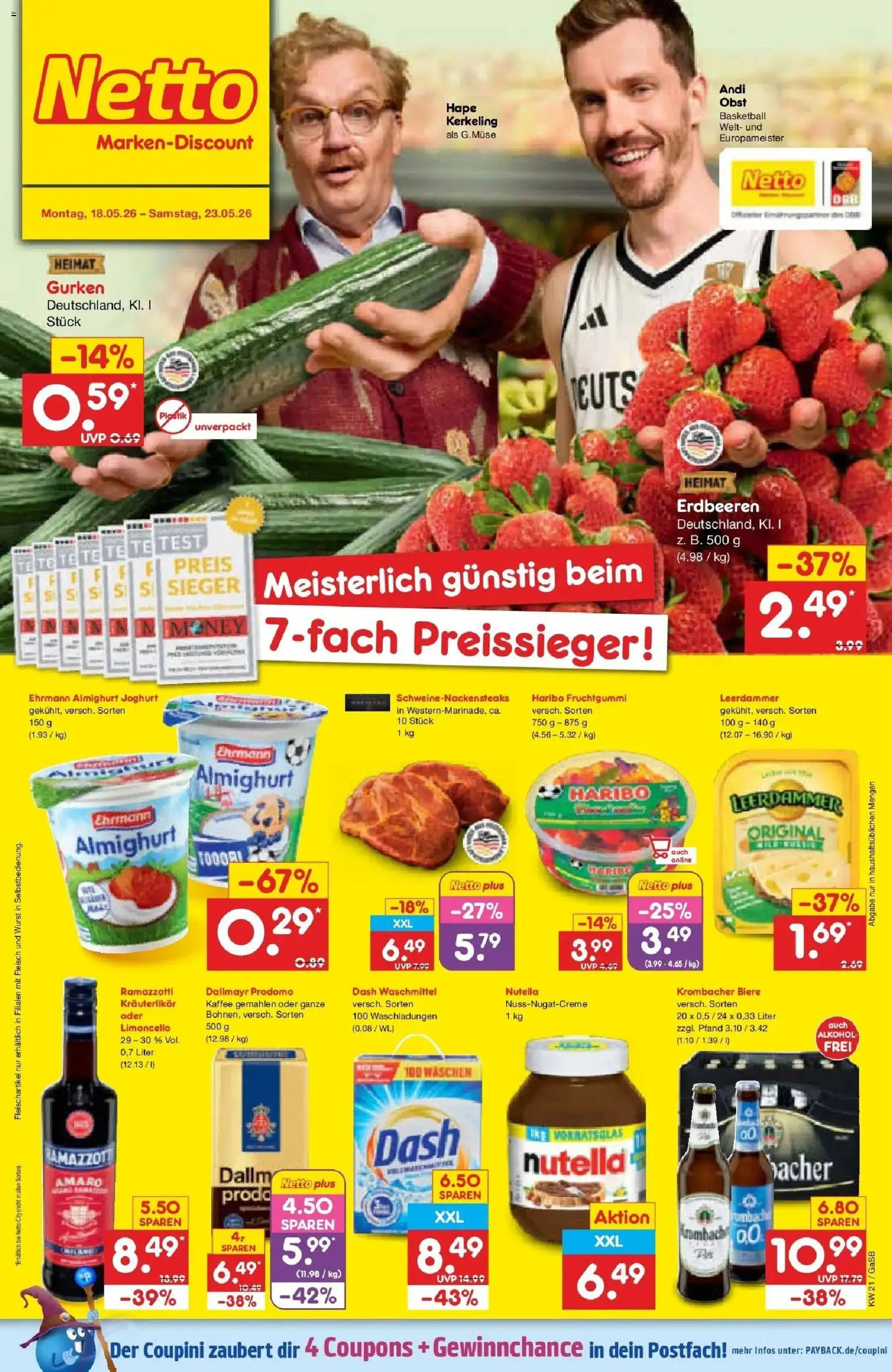 Vorschau von dem Prospekt des Geschäftes Netto Marken-Discount, gültig ab dem 18.05.2026