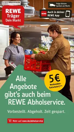 Vorschau von dem Prospekt des Geschäftes Rewe, gültig ab dem 01.06.2026