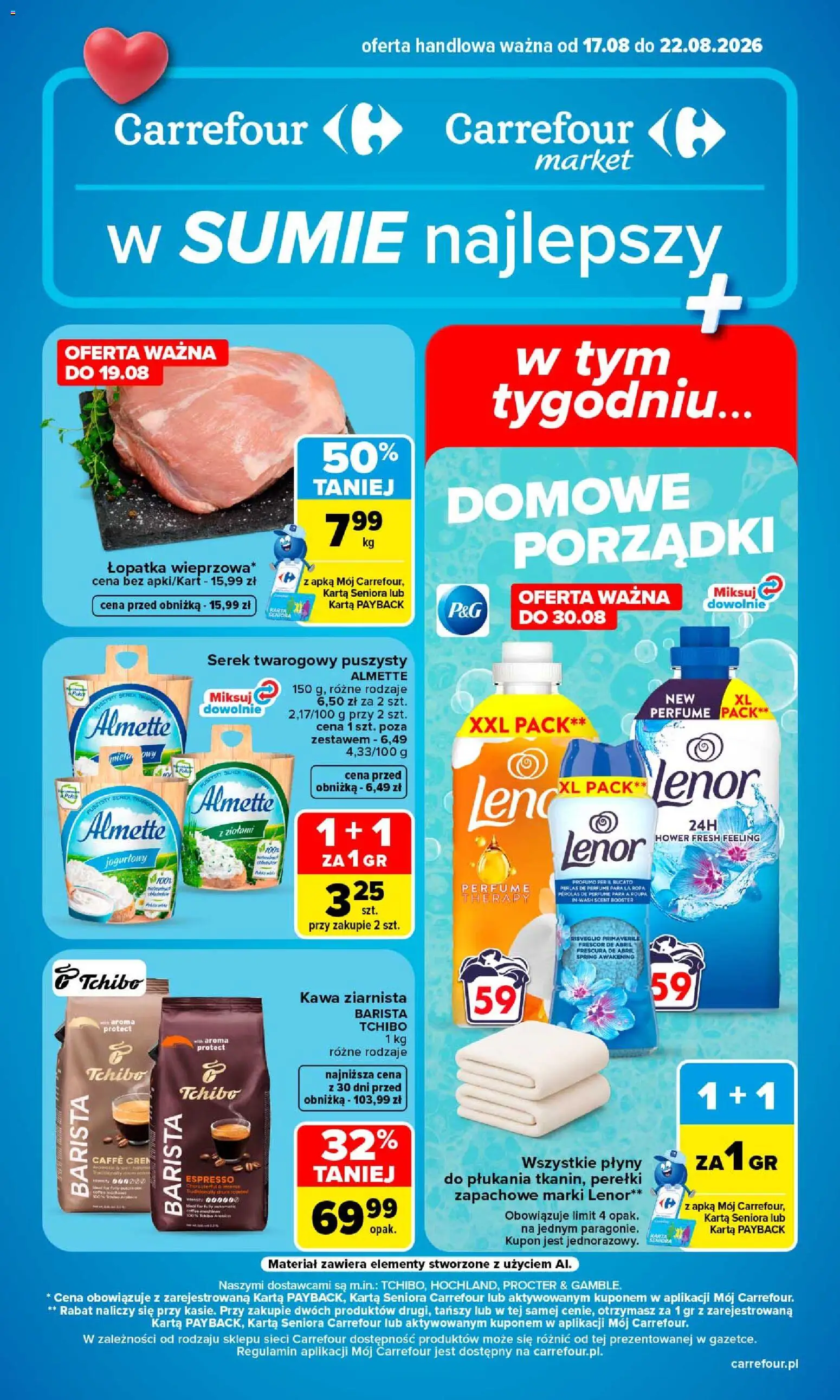 Pogląd gazetki "Carrefour gazetka" ze sklepu Carrefour ważnej od 17.08.2026