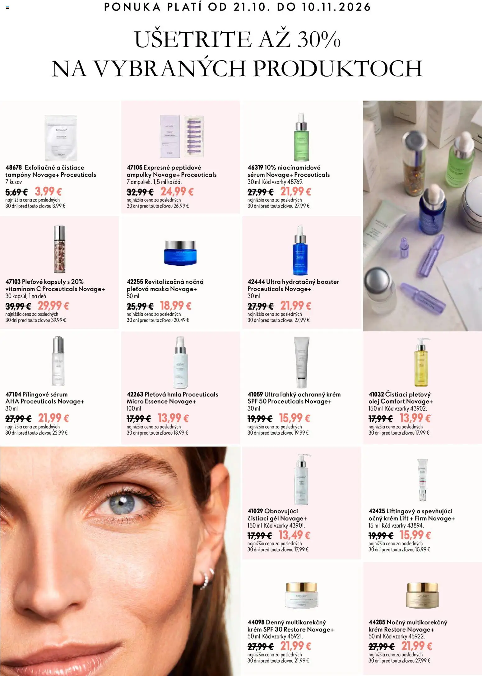 Náhľad Oriflame letáku platného od 21.10.2026 - Olej, Maska, Krém