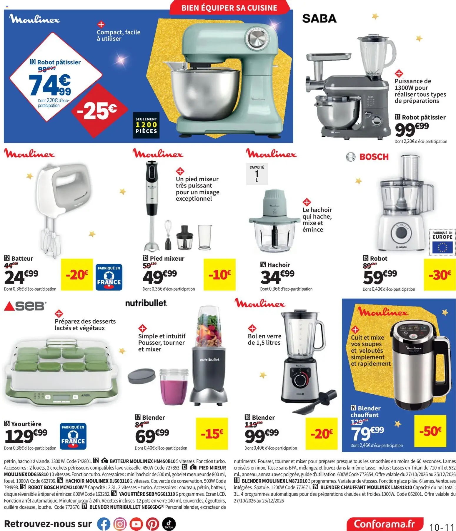 Prévisualisation de Conforama catalogue du magasin Conforama formulaire valide 27/10/2026