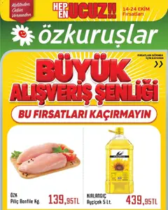 Özkuruşlar Özkuruşlar Katalog 14.10.2026 - Broşürünün önizlemesi