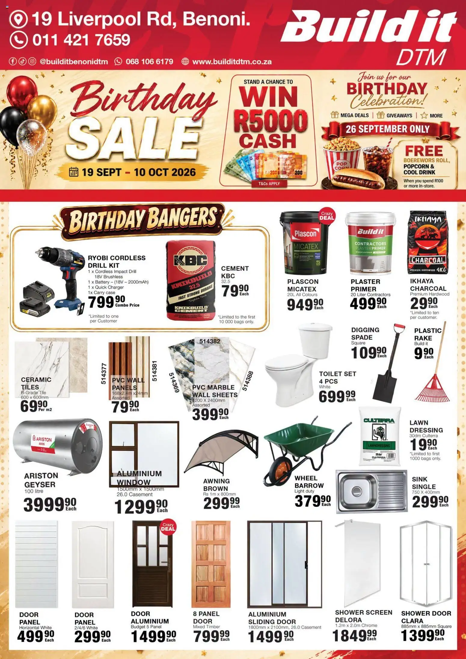 Preview of Build It flyer valid from 19/09/2026
