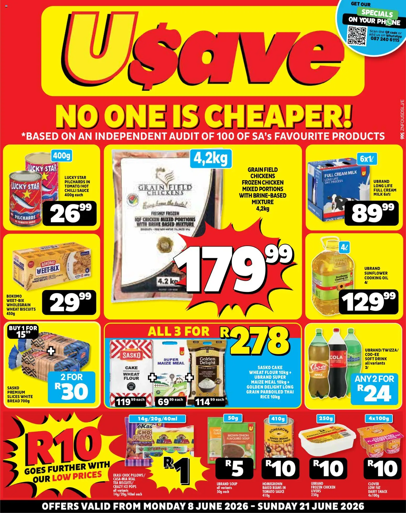 Preview of Usave flyer valid from 08/06/2026