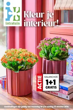 Voorbeeld van Intratuin folder van winkel Intratuin geldig vanaf 19-10-2026