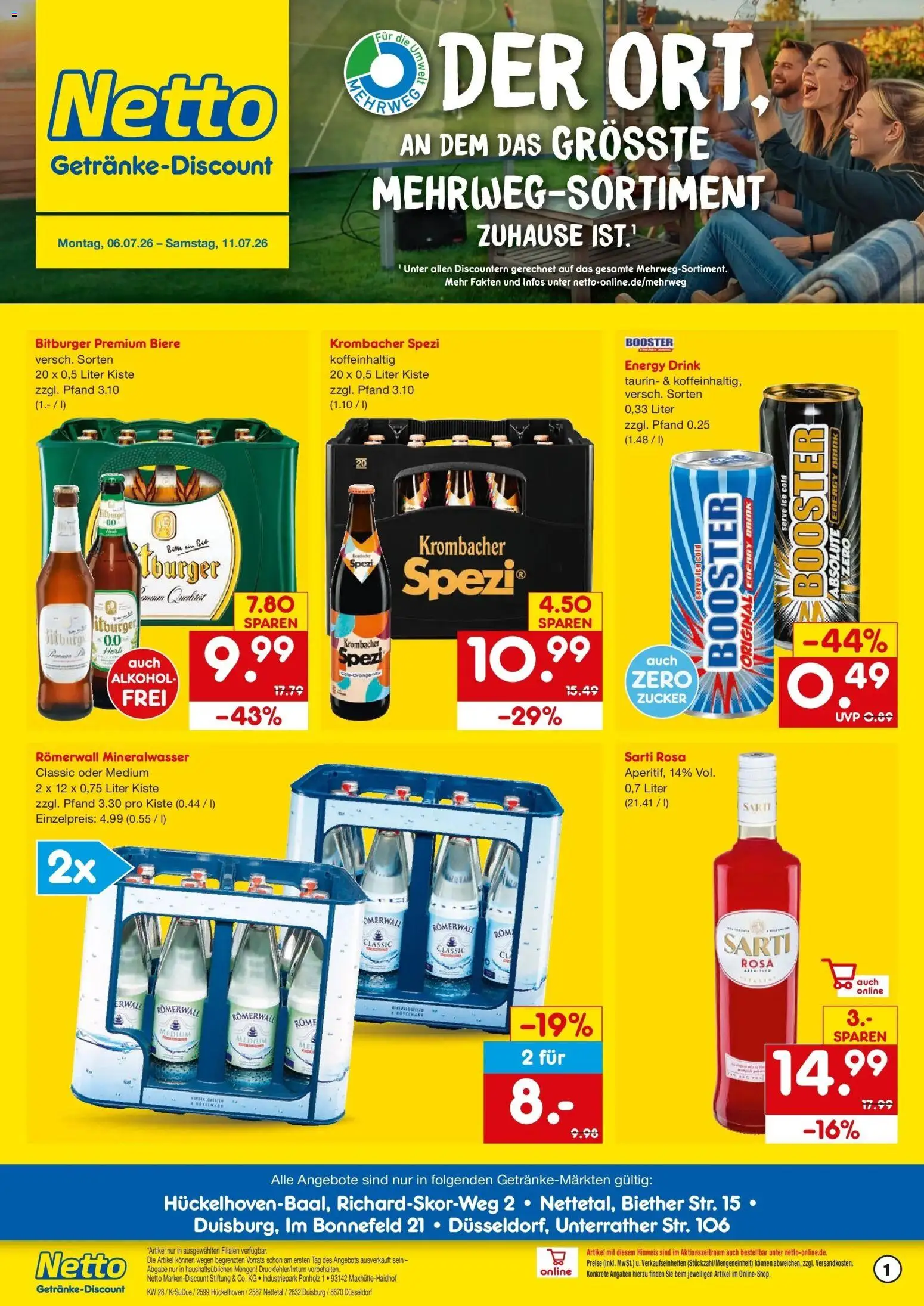 Vorschau von dem Prospekt des Geschäftes Netto Marken-Discount, gültig ab dem 05.07.2026