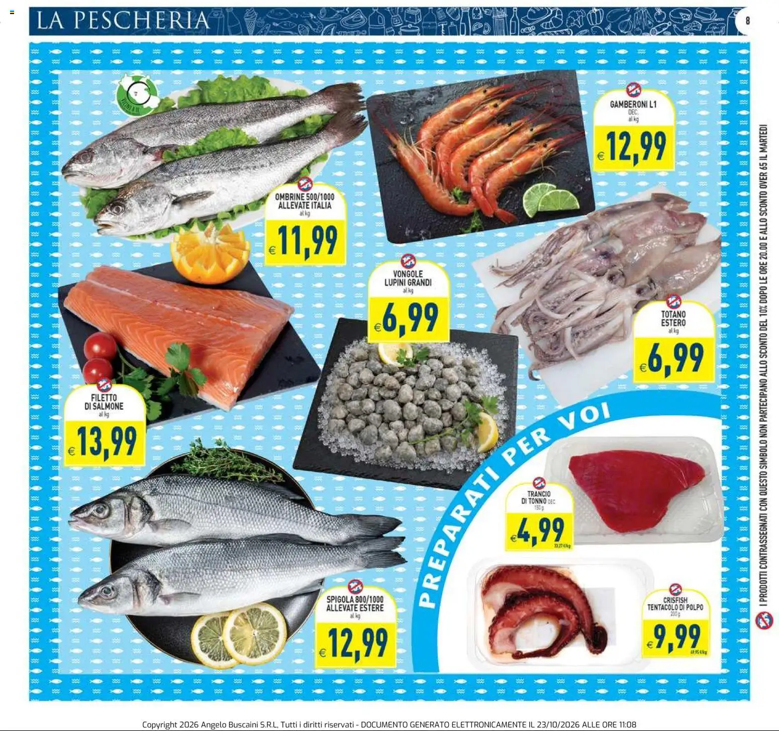 Anteprima dell'opuscolo PIM Supermercati volantino dal negozio PIM Supermercati valido da 23/10/2026