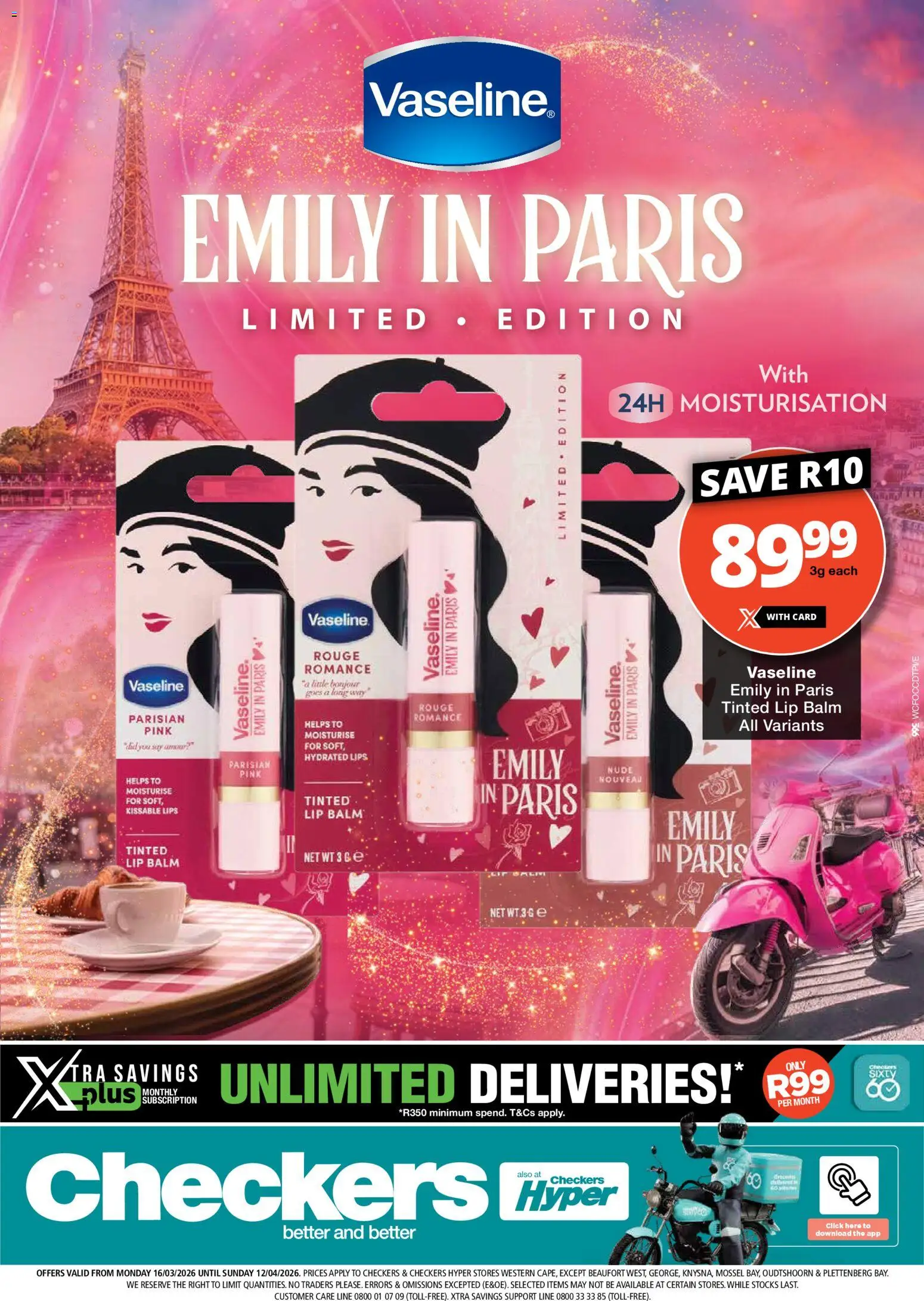 Preview of Checkers flyer valid from 16/03/2026 - Lip balm