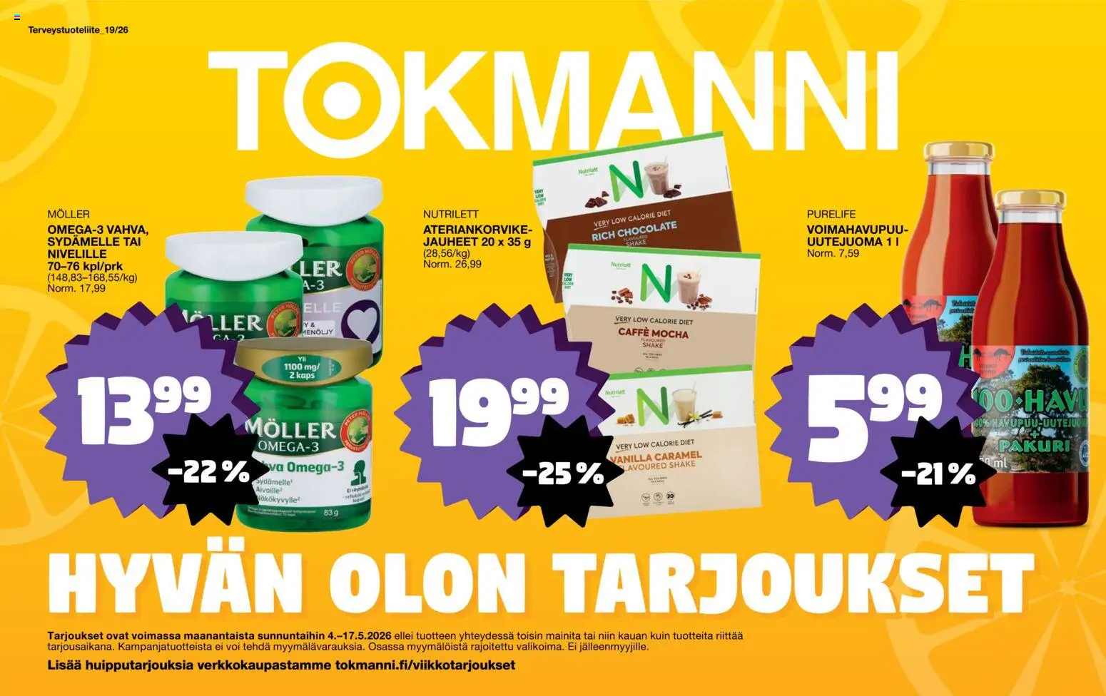 Kaupan Tokmanni Tokmanni - Erikoisliite esikatselu, voimassa 04/05/2026