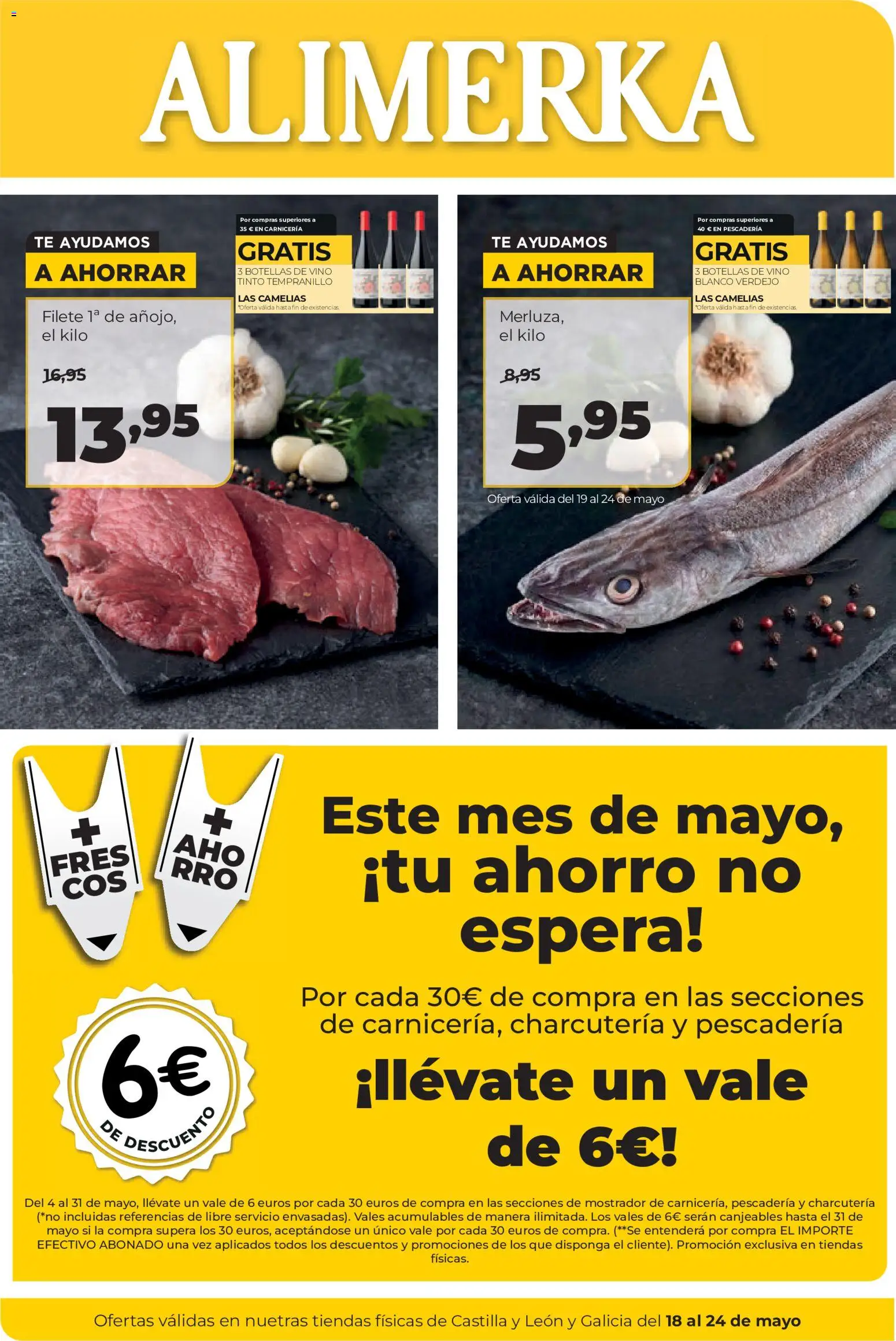 Vista previa del folleto de la tienda Alimerka válido desde el 18/05/2026 