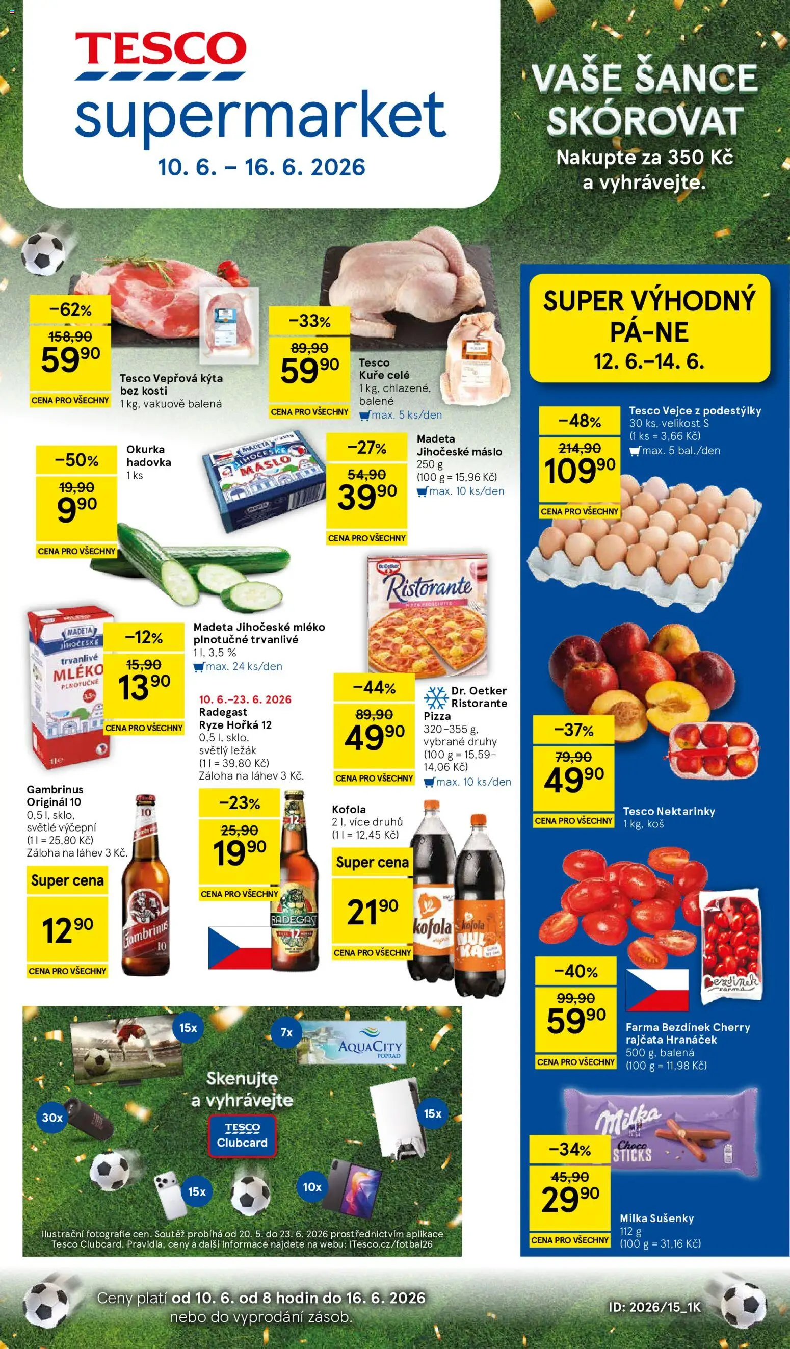 Náhled nabídky: Tesco Tesco leták - Supermarket platný od 10.06.2026