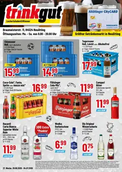 Vorschau von dem Prospekt des Geschäftes Trinkgut, gültig ab dem 28.06.2026