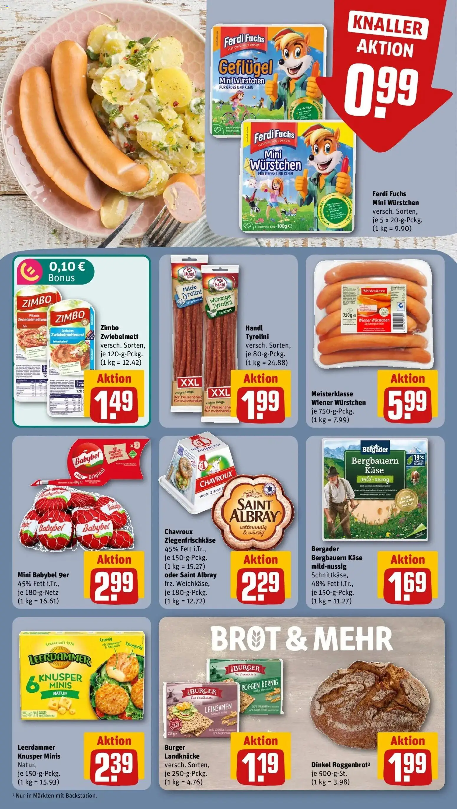 Vorschau von dem Prospekt des Geschäftes Rewe, gültig ab dem 07.09.2026