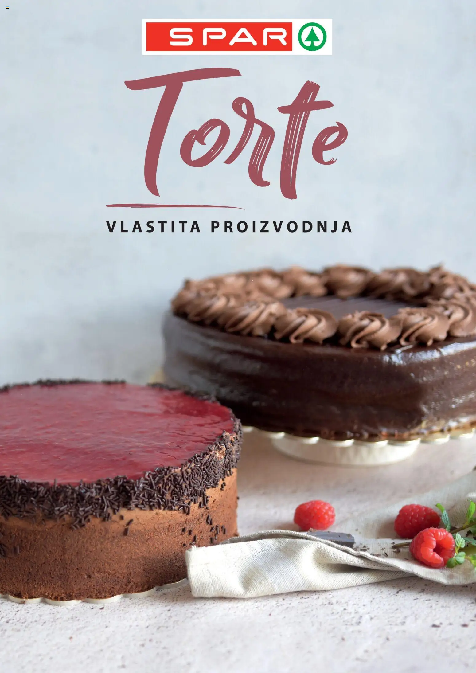Pregled letka Spar katalog Torte trgovine Spar vrijedi od 05.06.2026