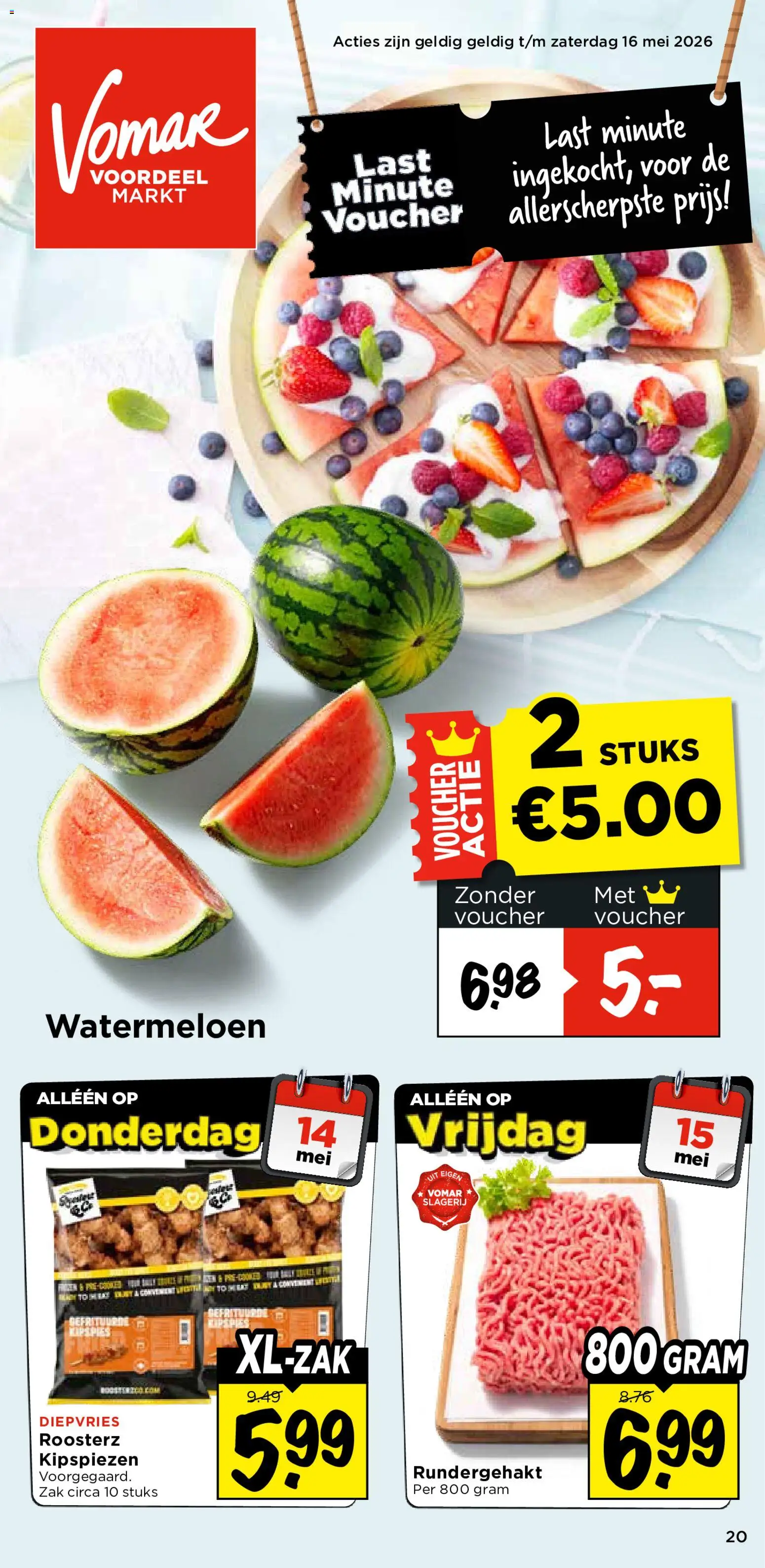 Voorbeeld van Vomar folder - Weekend folder van winkel Vomar geldig vanaf 14-05-2026