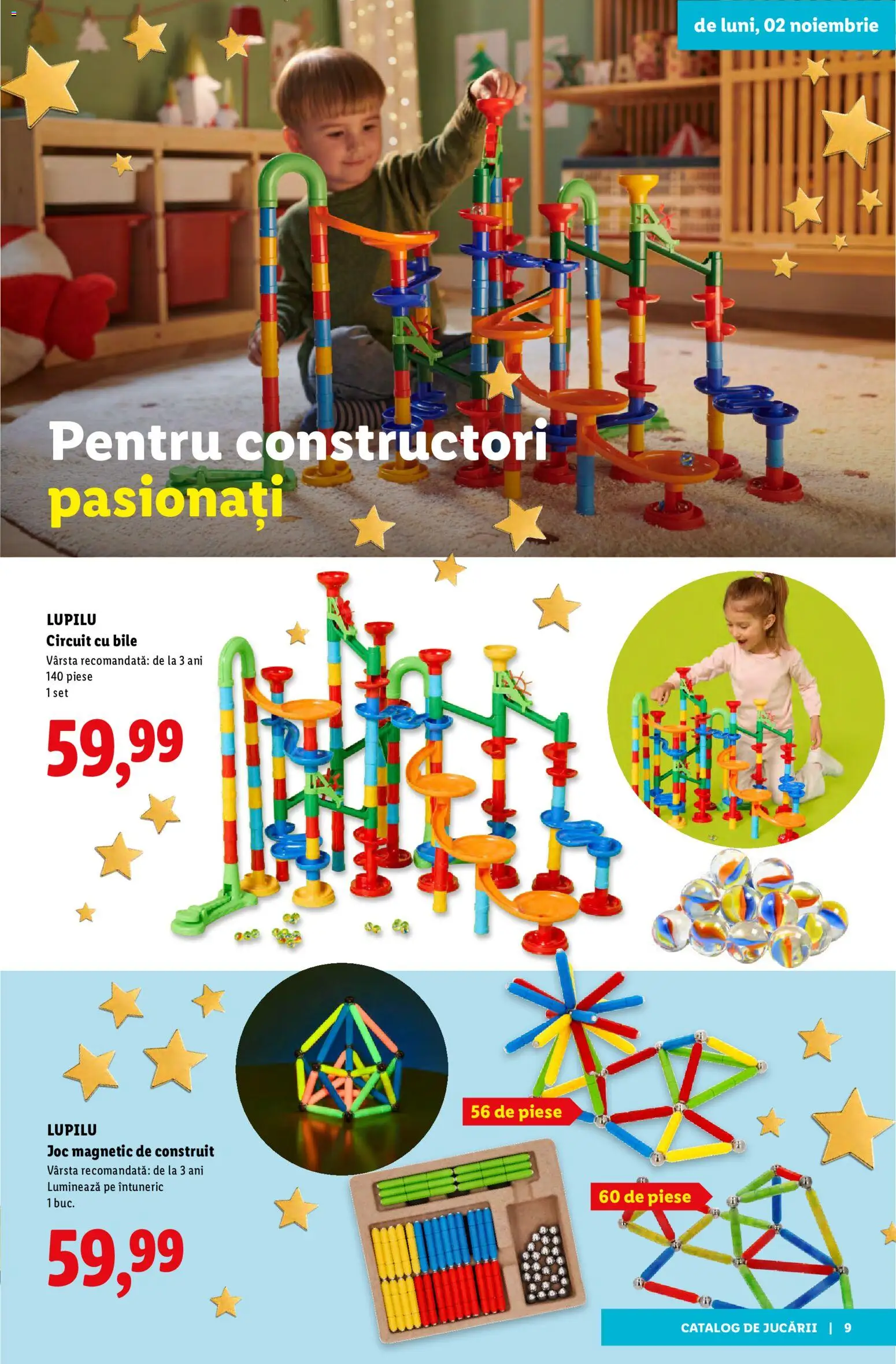 Previzualizarea de cataloage: Lidl Lidl Catalog De jucării valabil de la 02.11.2026 - Joc