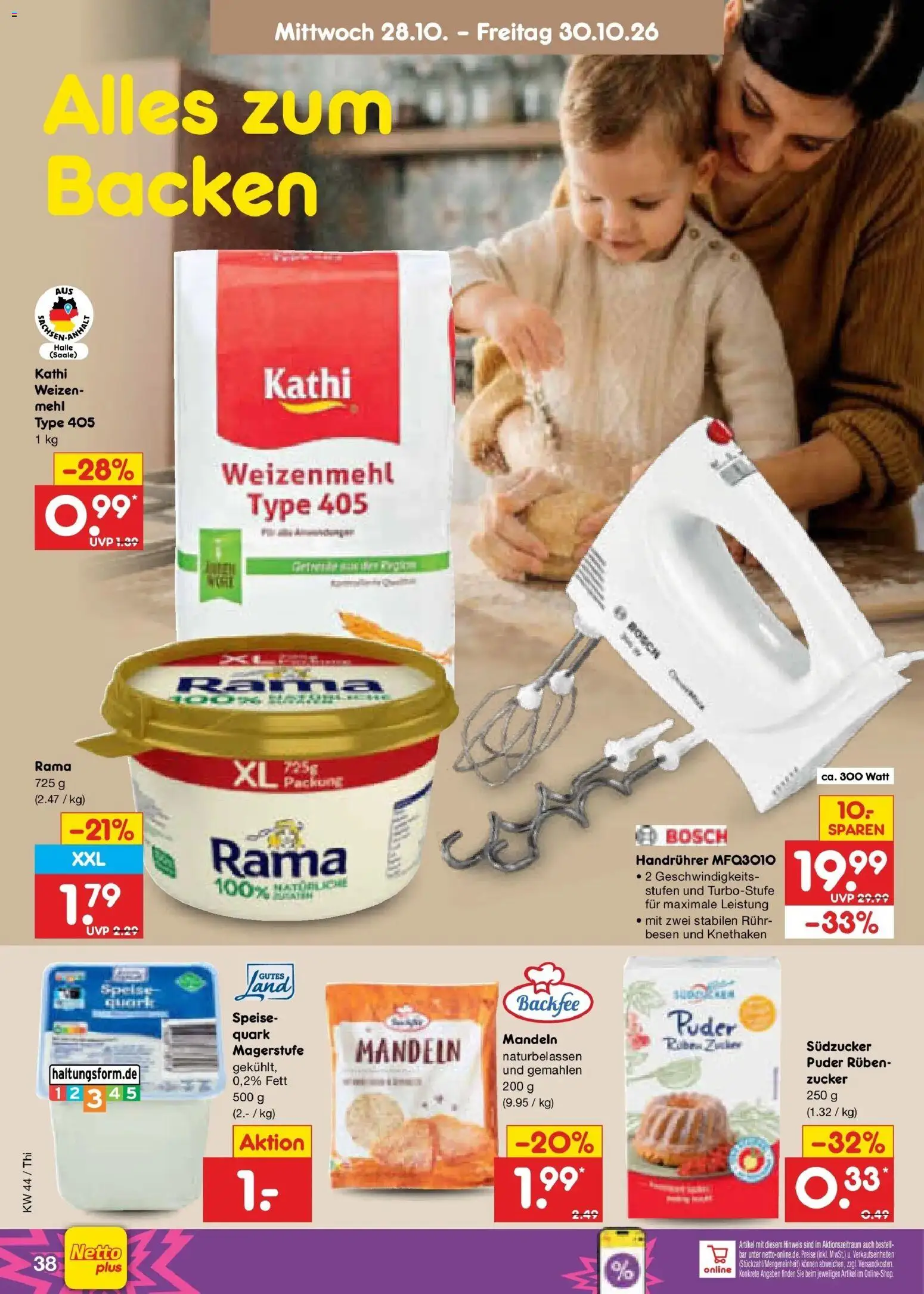 Vorschau von dem Prospekt des Geschäftes Netto Marken-Discount, gültig ab dem 26.10.2026