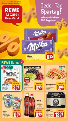 Vorschau von dem Prospekt des Geschäftes Rewe, gültig ab dem 17.08.2026