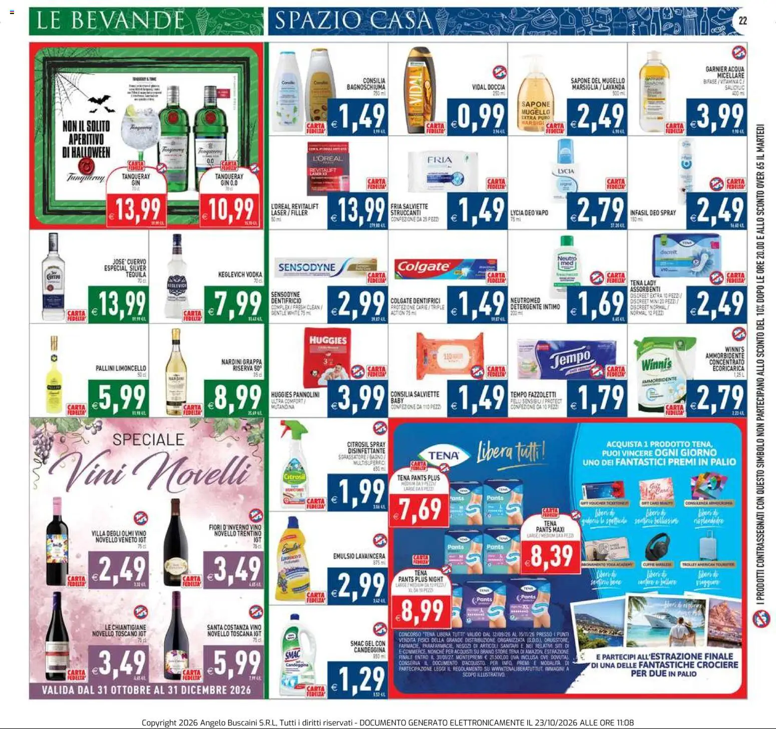 Anteprima dell'opuscolo PIM Supermercati volantino dal negozio PIM Supermercati valido da 23/10/2026