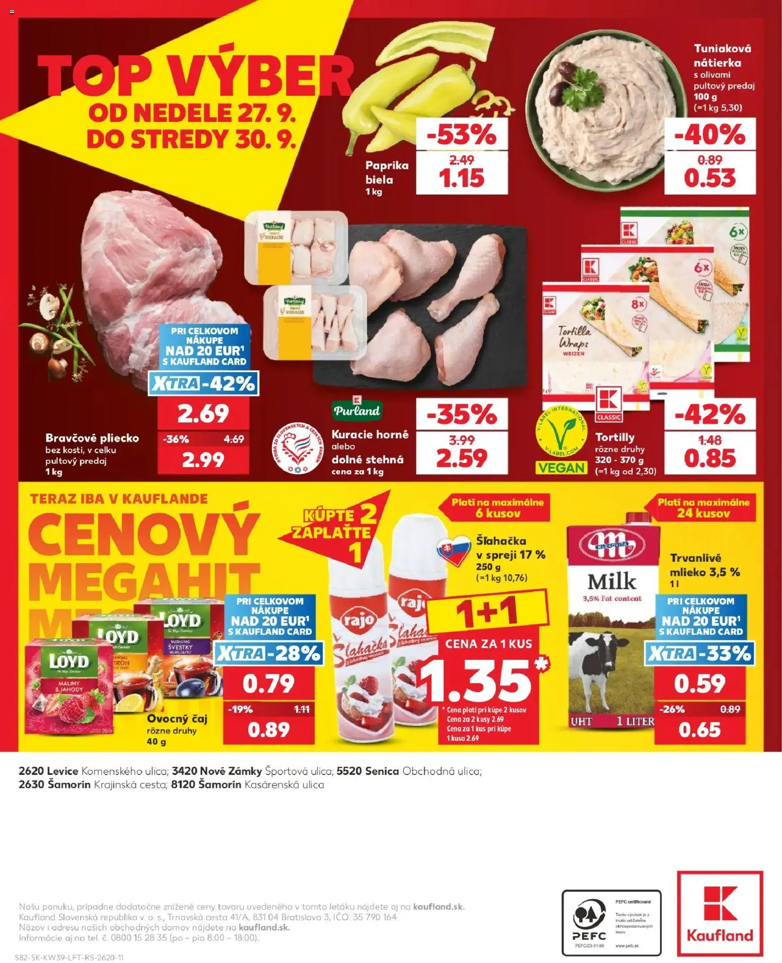 Náhľad Kaufland letáku platného od 24.09.2026