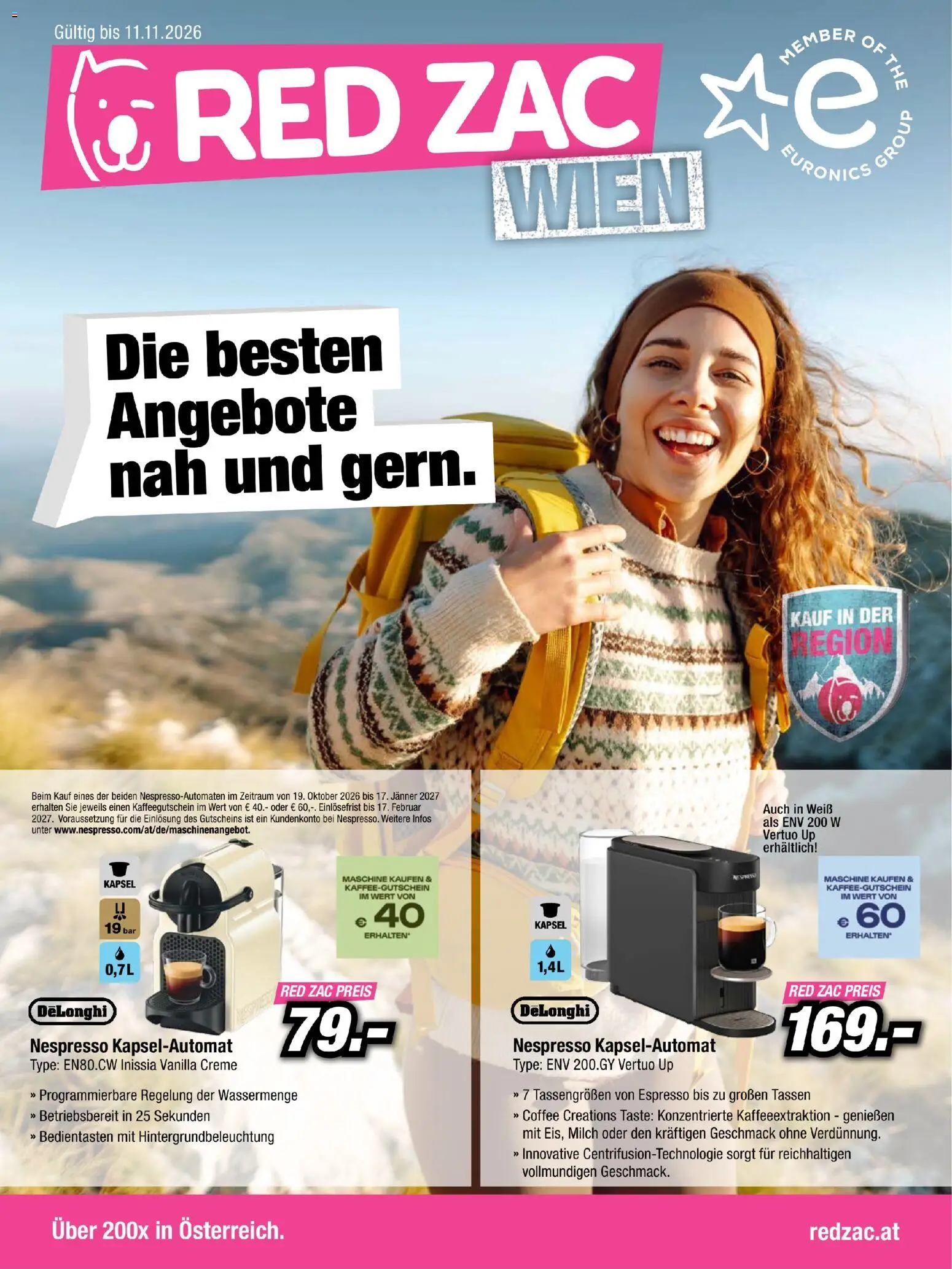 Vorschau der Angebote: RED ZAC RED ZAC Flugblatt gültig ab 25.10.2026 - Milch, Creme