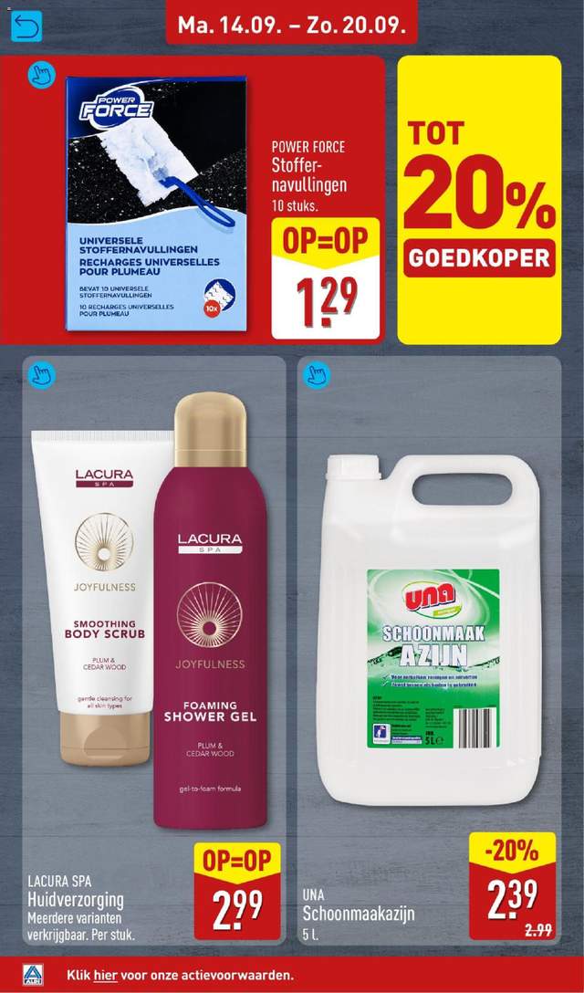 Nieuwe Aldi folder vanaf 14-09