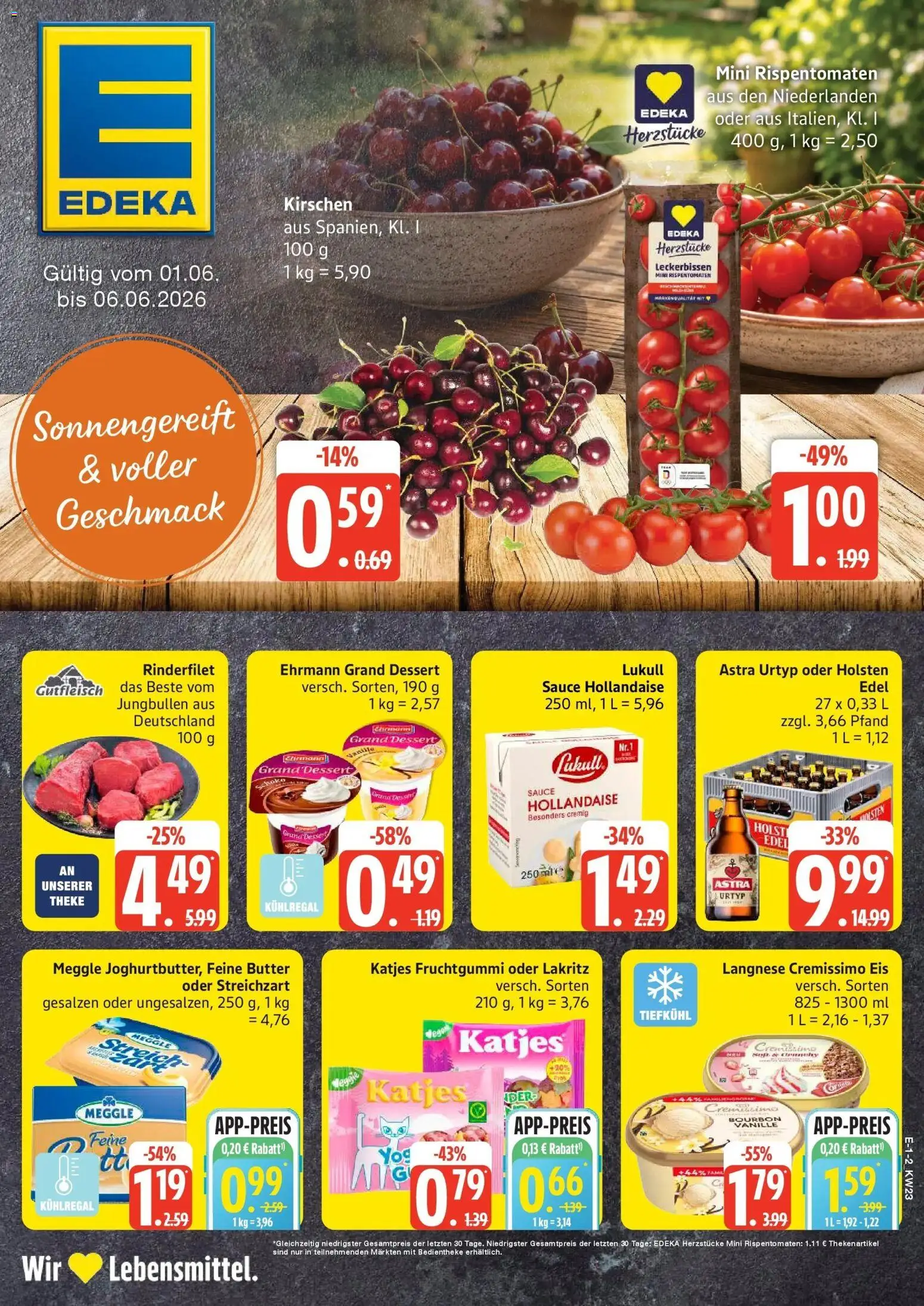 Vorschau von dem Prospekt des Geschäftes Edeka, gültig ab dem 01.06.2026