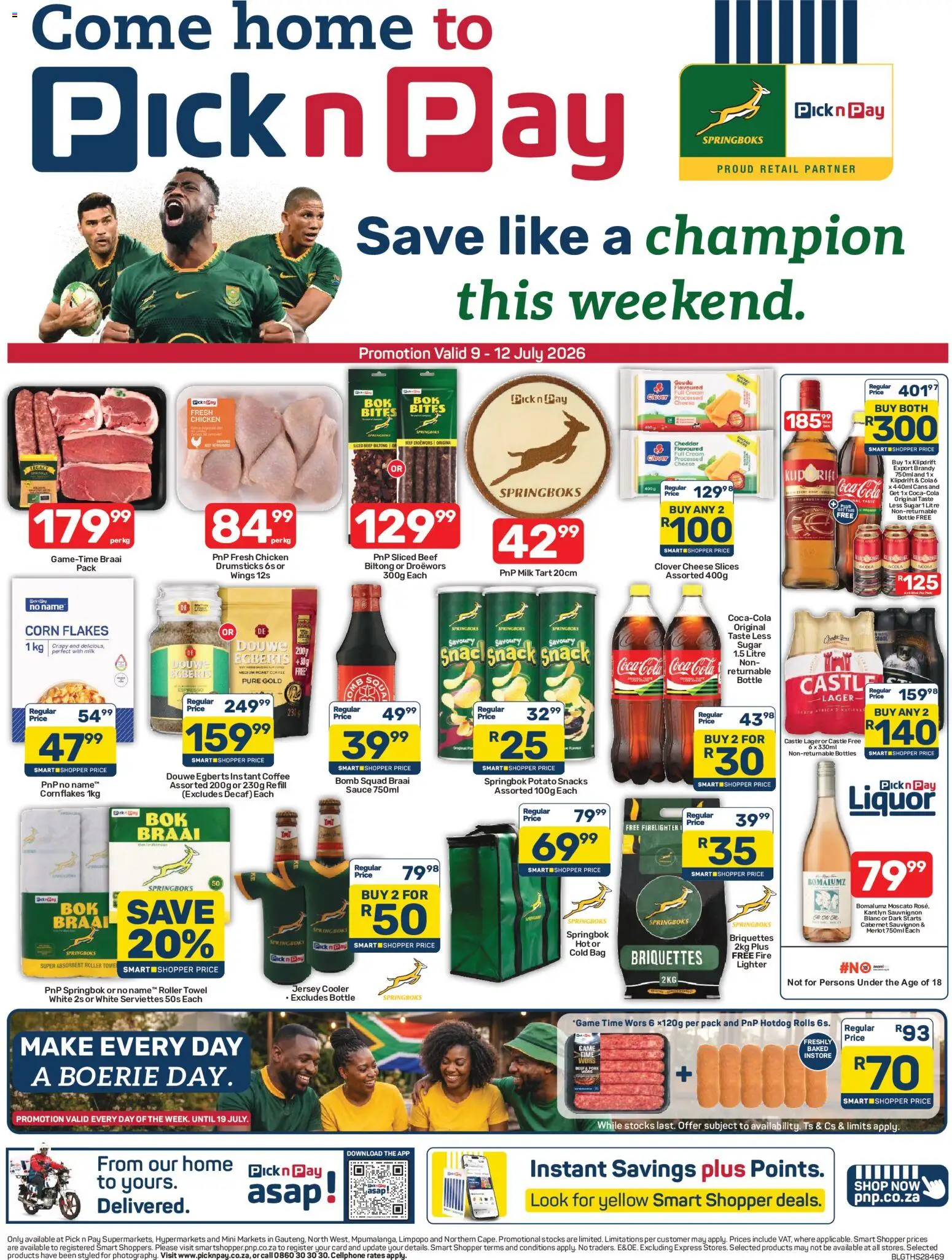 Preview of Pick n Pay flyer valid from 09/07/2026