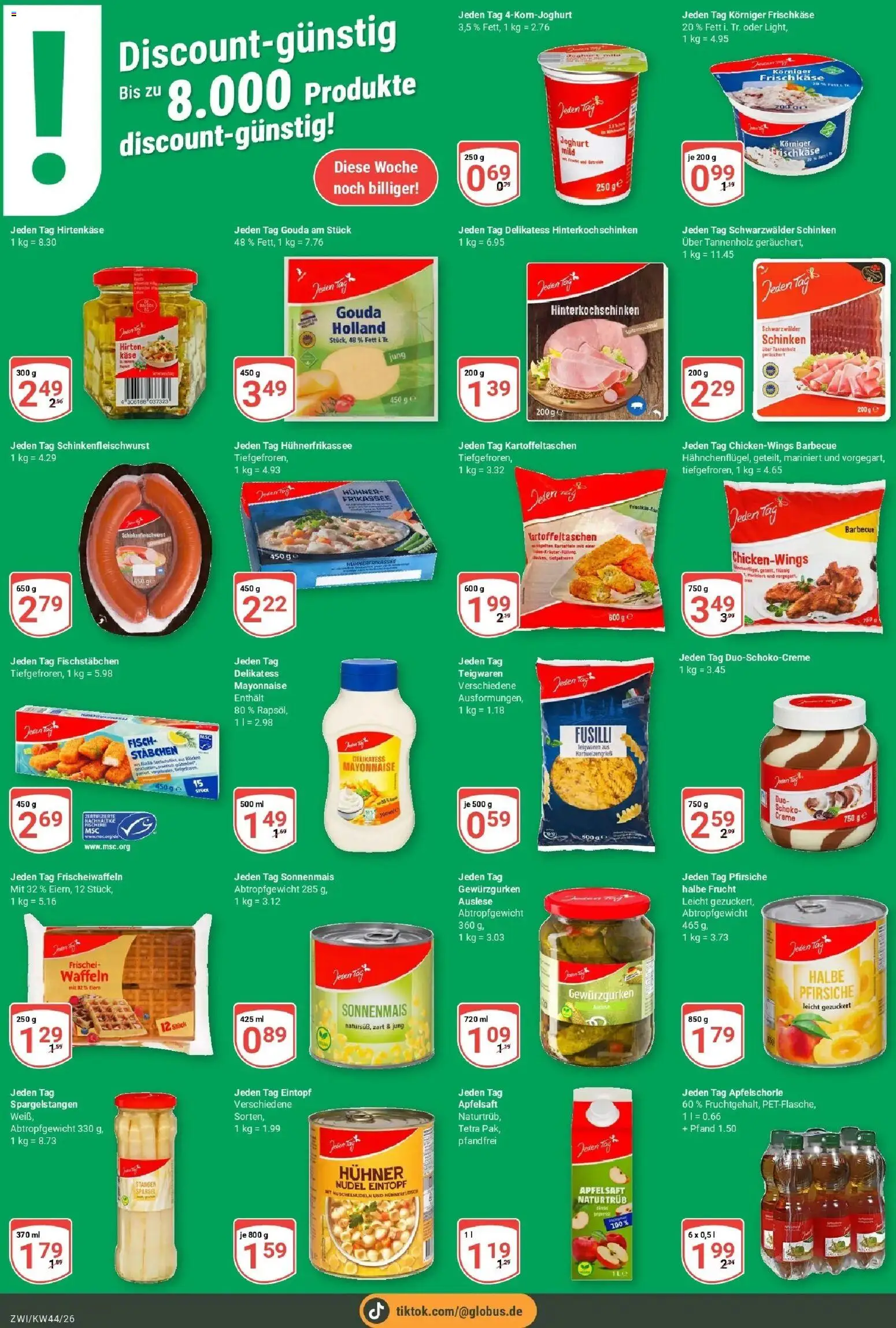 Vorschau von dem Prospekt des Geschäftes Globus, gültig ab dem 26.10.2026