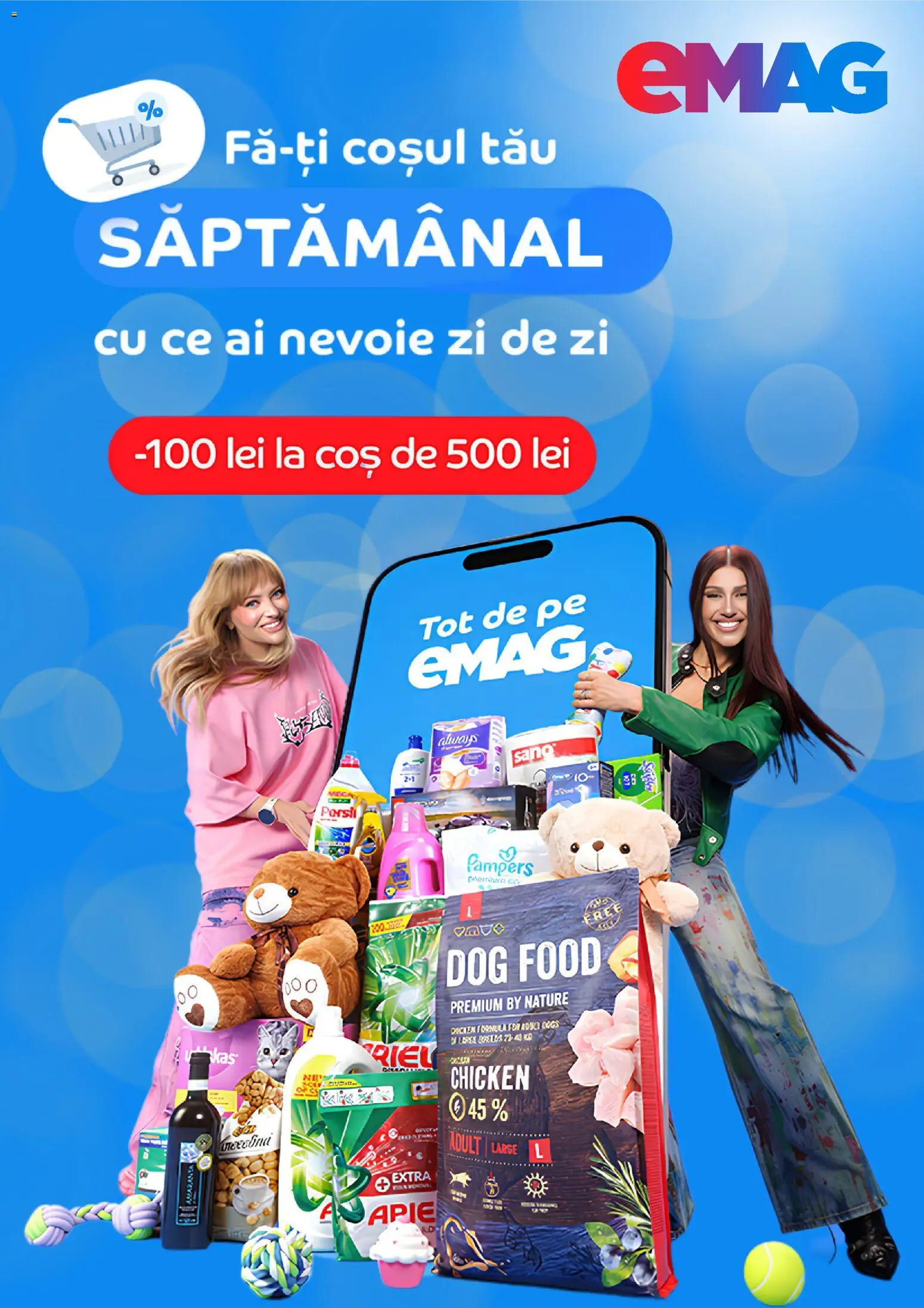 Previzualizarea de cataloage: Emag Emag Catalog valabil de la 03.08.2026 - Coș, Pampers, Premium