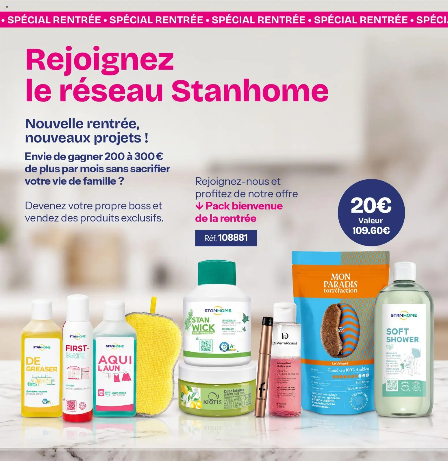 Prévisualisation de Stanhome catalogue du magasin Stanhome formulaire valide 31/08/2026 - Robe, Citron, Mousse, Démaquillant, Gommage, Désodorisant