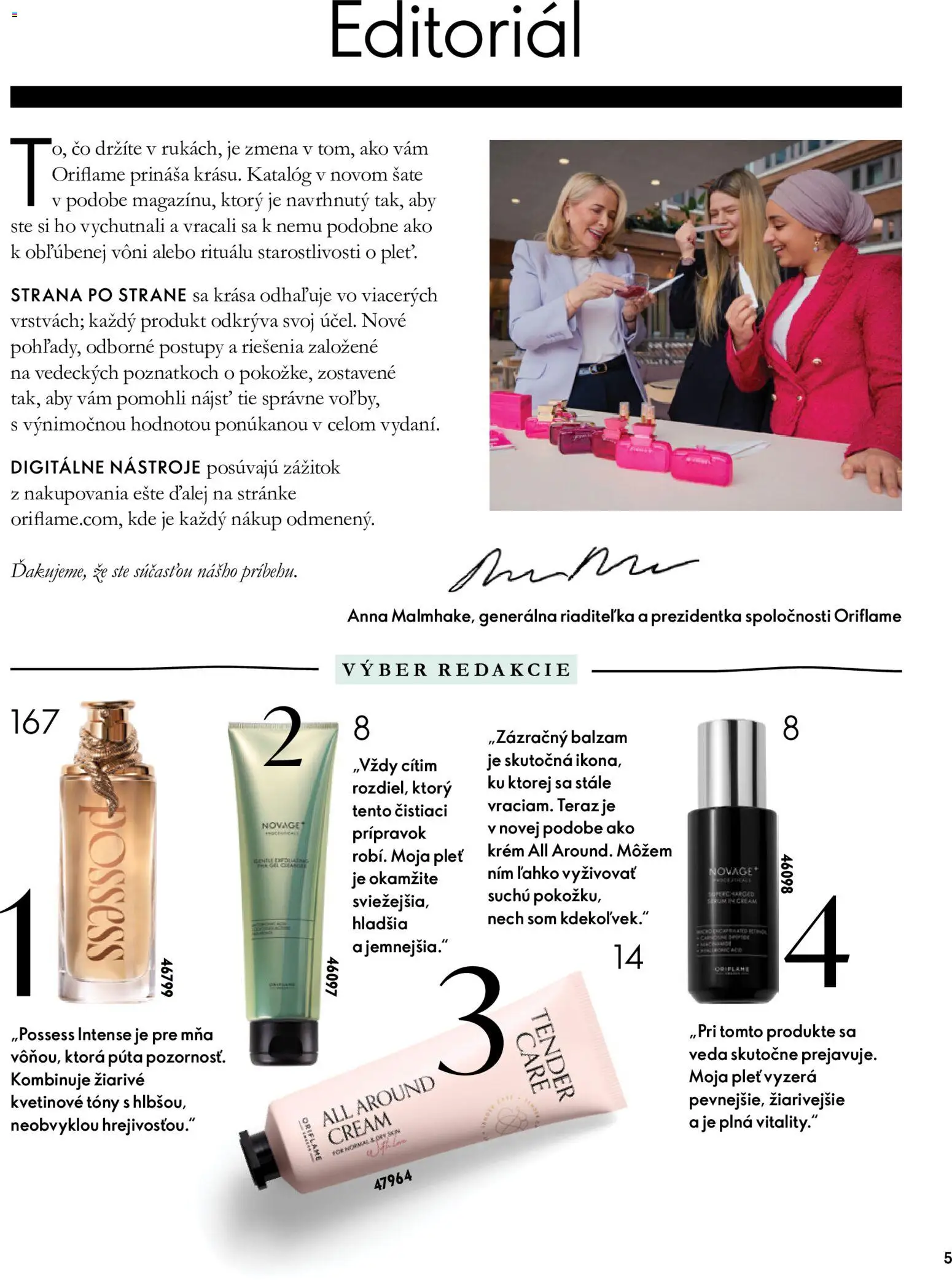 Náhľad Oriflame letáku platného od 30.09.2026 - Krém